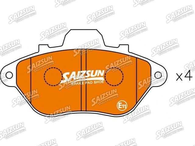 тормозная кладка Brake Pad Set:4250.80