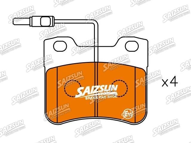 тормозная кладка Brake Pad Set:4250.90