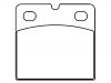 тормозная кладка Brake Pad Set:43221-T6N-A52