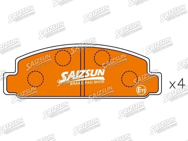 тормозная кладка Brake Pad Set:1243-49-230