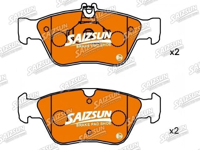 тормозная кладка Brake Pad Set:002 420 96 20