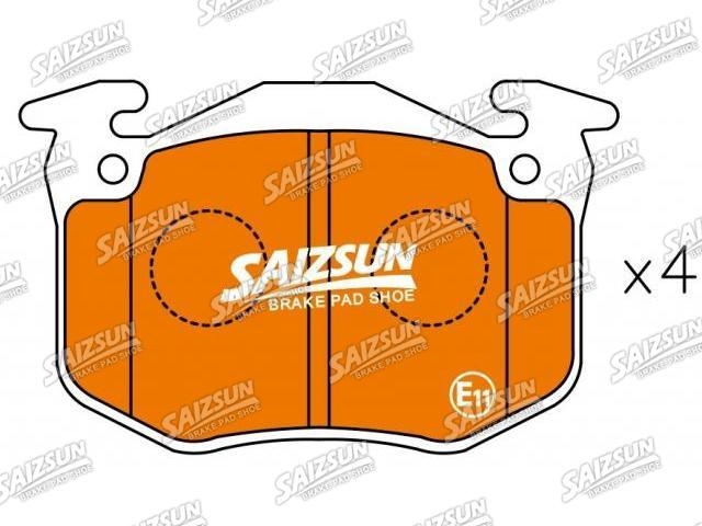 тормозная кладка Brake Pad Set:4251.36