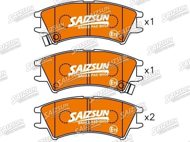 тормозная кладка Brake Pad Set:58101-02A00