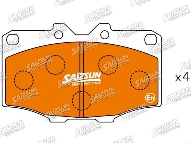 тормозная кладка Brake Pad Set:04465-60040