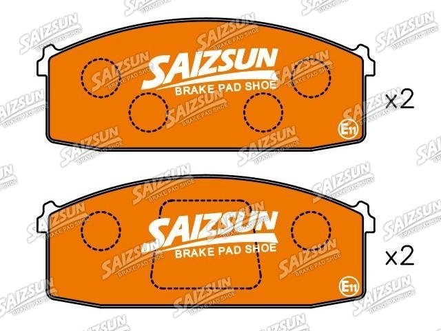 тормозная кладка Brake Pad Set:41060-11L25