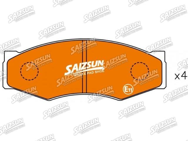 тормозная кладка Brake Pad Set:D1060-F6494