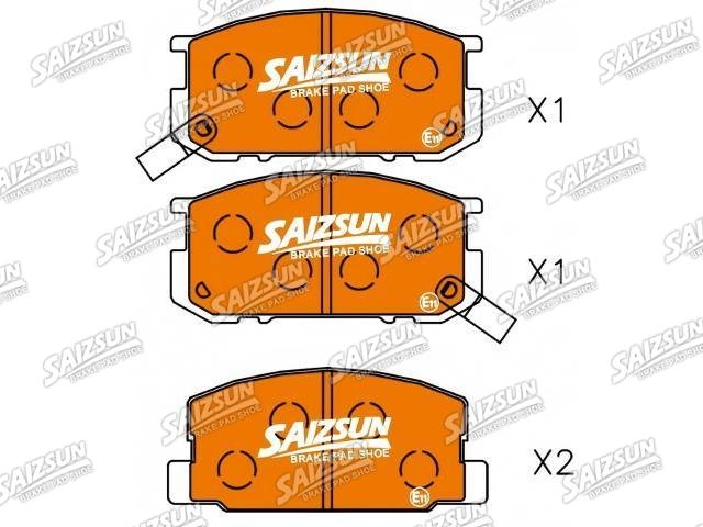 тормозная кладка Brake Pad Set:04465-12430