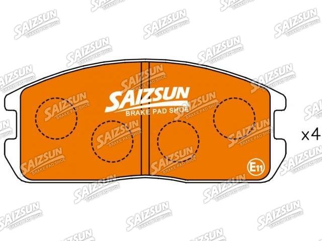 тормозная кладка Brake Pad Set:MB 668 722