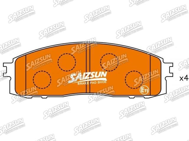 тормозная кладка Brake Pad Set:04466-14030