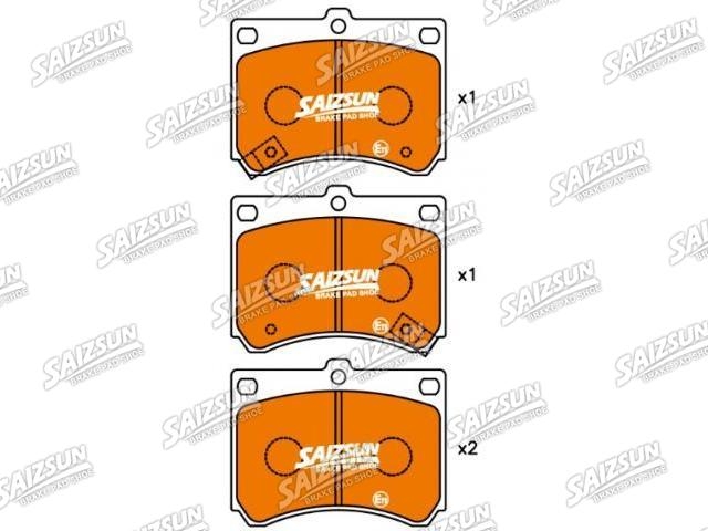 тормозная кладка Brake Pad Set:F1CZ-2001B