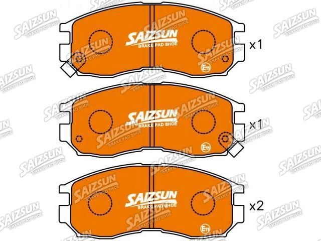 тормозная кладка Brake Pad Set:58101-M2A01