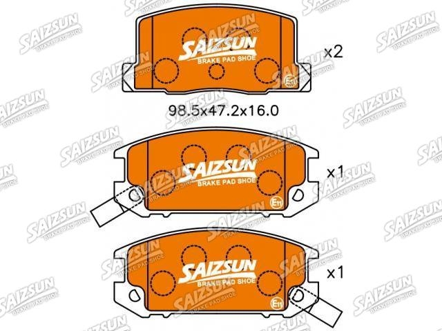 тормозная кладка Brake Pad Set:04466-17010