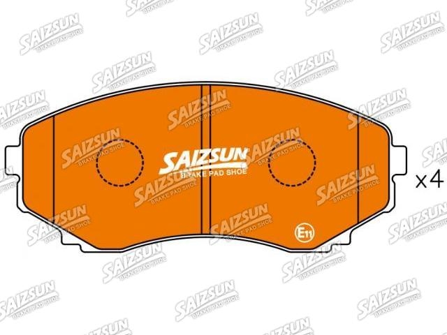 тормозная кладка Brake Pad Set:CBZ2-33-22Z