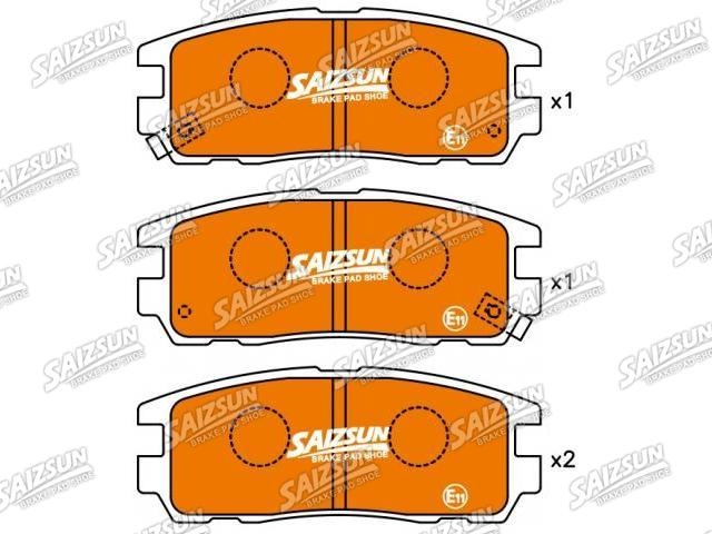 тормозная кладка Brake Pad Set:8-97070-080-0