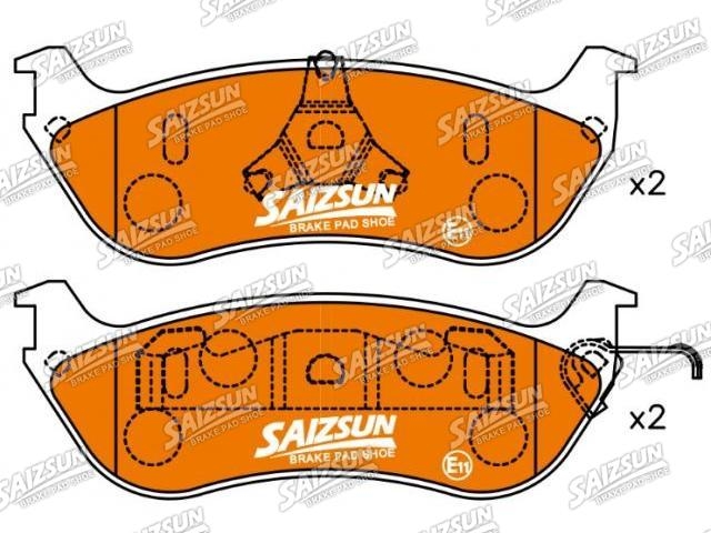 тормозная кладка Brake Pad Set:F6AZ-2200-CA