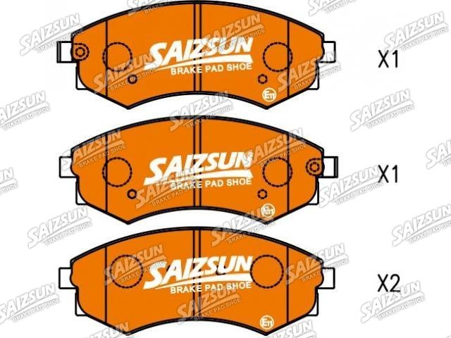 тормозная кладка Brake Pad Set:58101-17A00