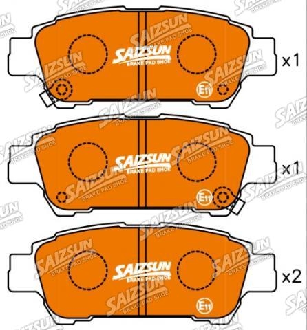 тормозная кладка Brake Pad Set:0060 765 020