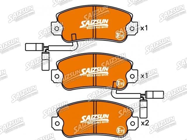 тормозная кладка Brake Pad Set:0060 750 464