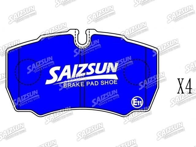 тормозная кладка Brake Pad Set:424 708 41