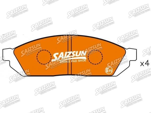 тормозная кладка Brake Pad Set:55210-78460