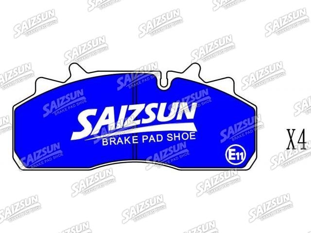 тормозная кладка Brake Pad Set:1628064